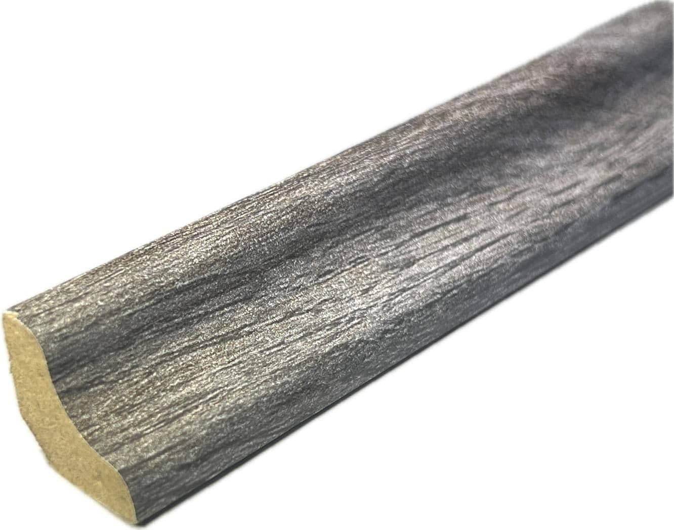 Laminate & Wood Floor Scotia Beading 818 Ash Grey (2.4m Length - 18mm Scotia) (Port Oak Grey, Pack of 5)
