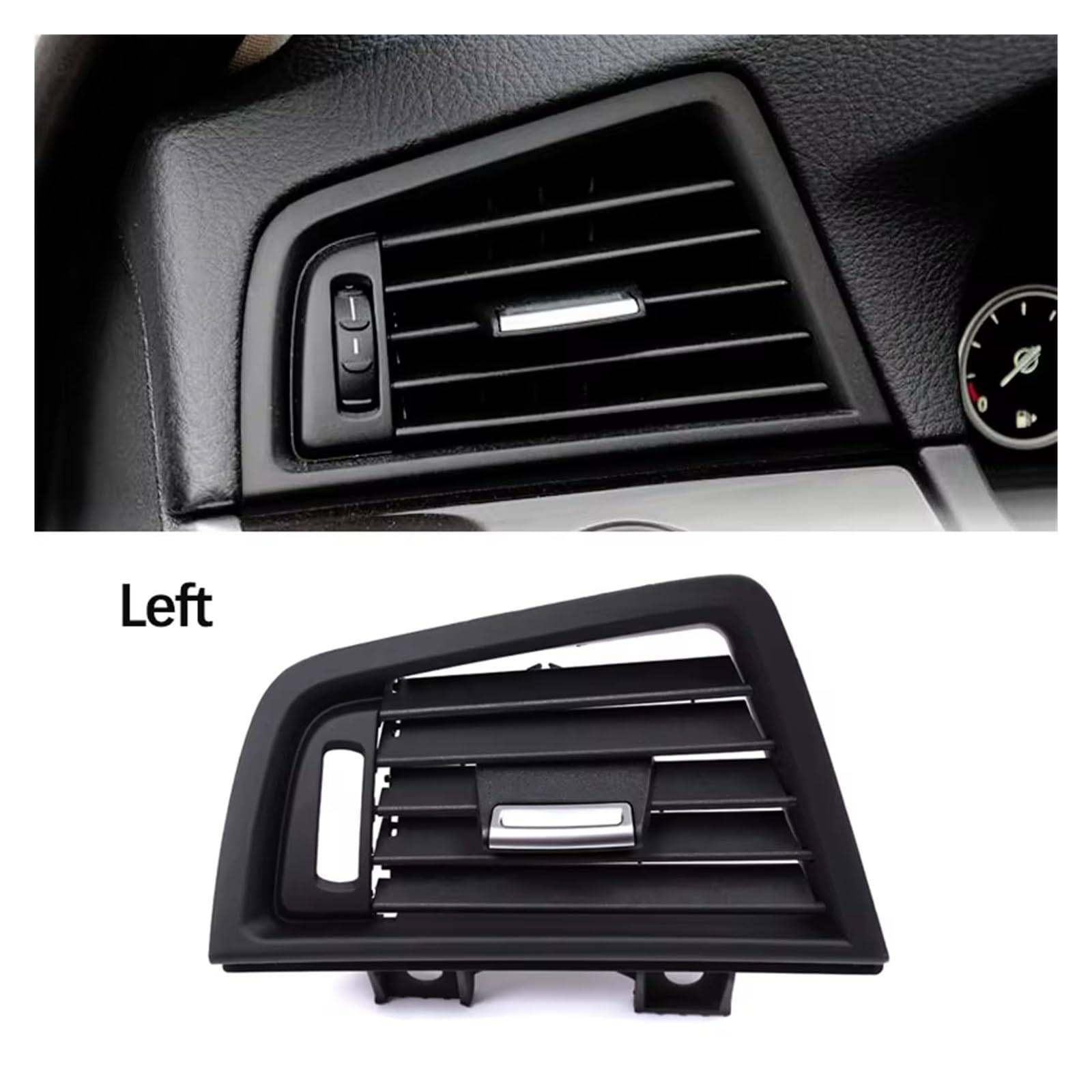 Aria Condizionata Sfiato Per BMW Serie 5 F10 F11 523 525 528 530 Pannello Griglia Presa D'aria Aria Condizionata Air A/C bocchetta(LHD Left NO Chrome)