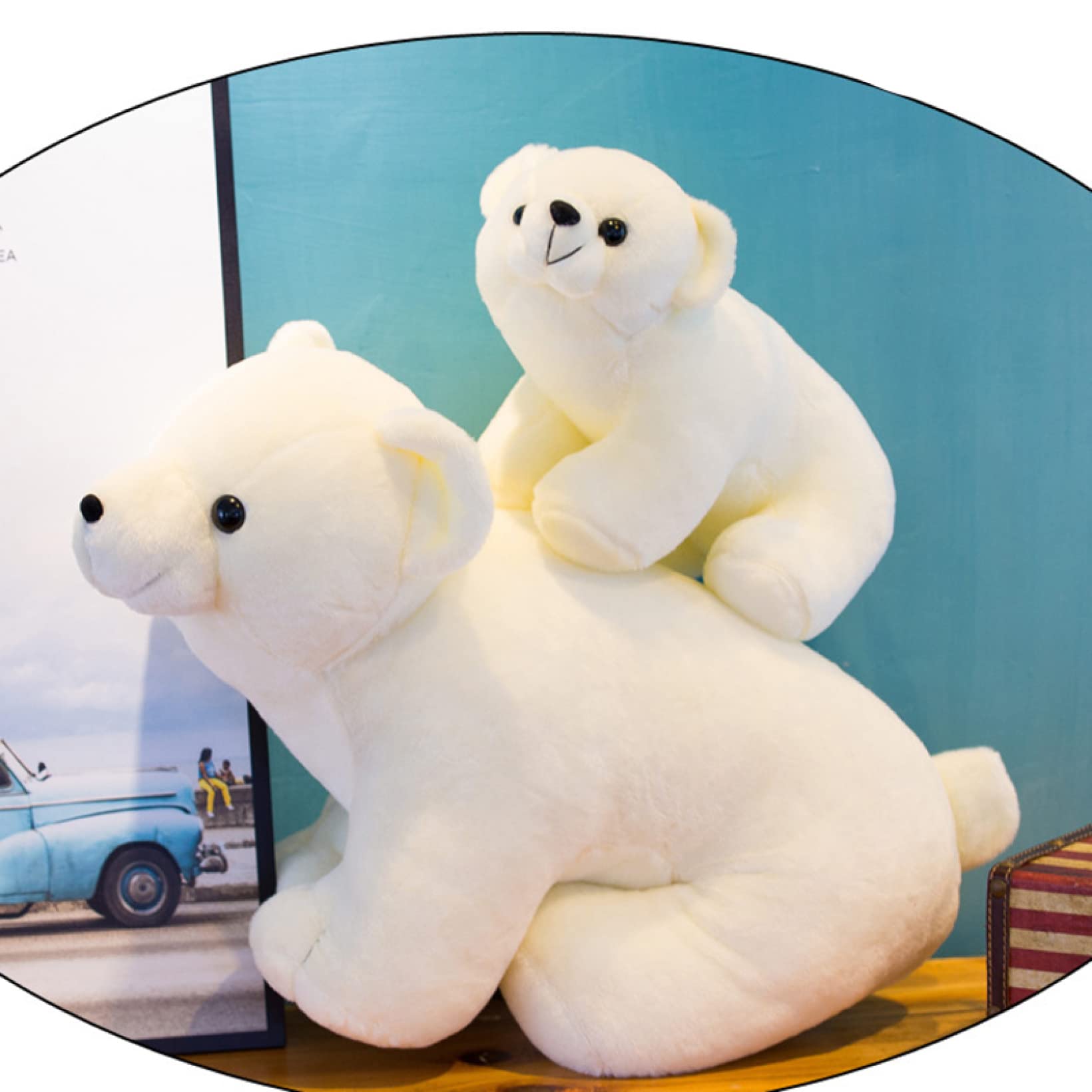 Amazon.co.jp: [ハウスXIN] クマ抱き枕 クマ 白熊ぬいぐるみ 熊