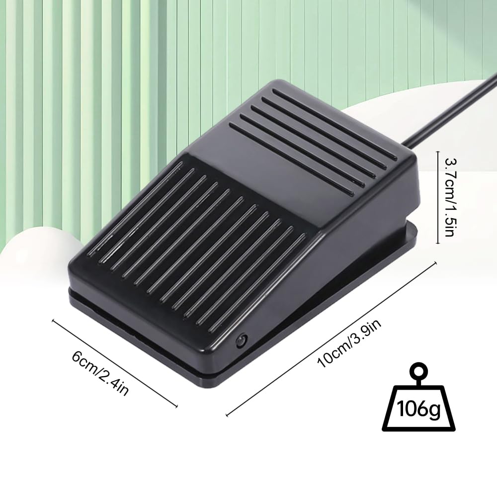 Docooler USB Game Fußschalter Keyboard Aktion Schalter Pedal HID