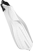 Vista 1 de SCUBAPRO GO Travel - Aleta de buceo para esnórquel y natación, correa de talón abierta Blanco