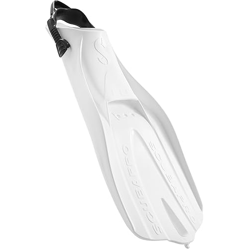 SCUBAPRO GO Travel Scuba Diving Fin for Snorkeling and Swimming, Open Heel Strap