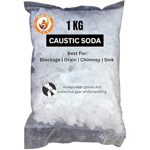 Caustic Soda Flakes Cleaner - 1KG