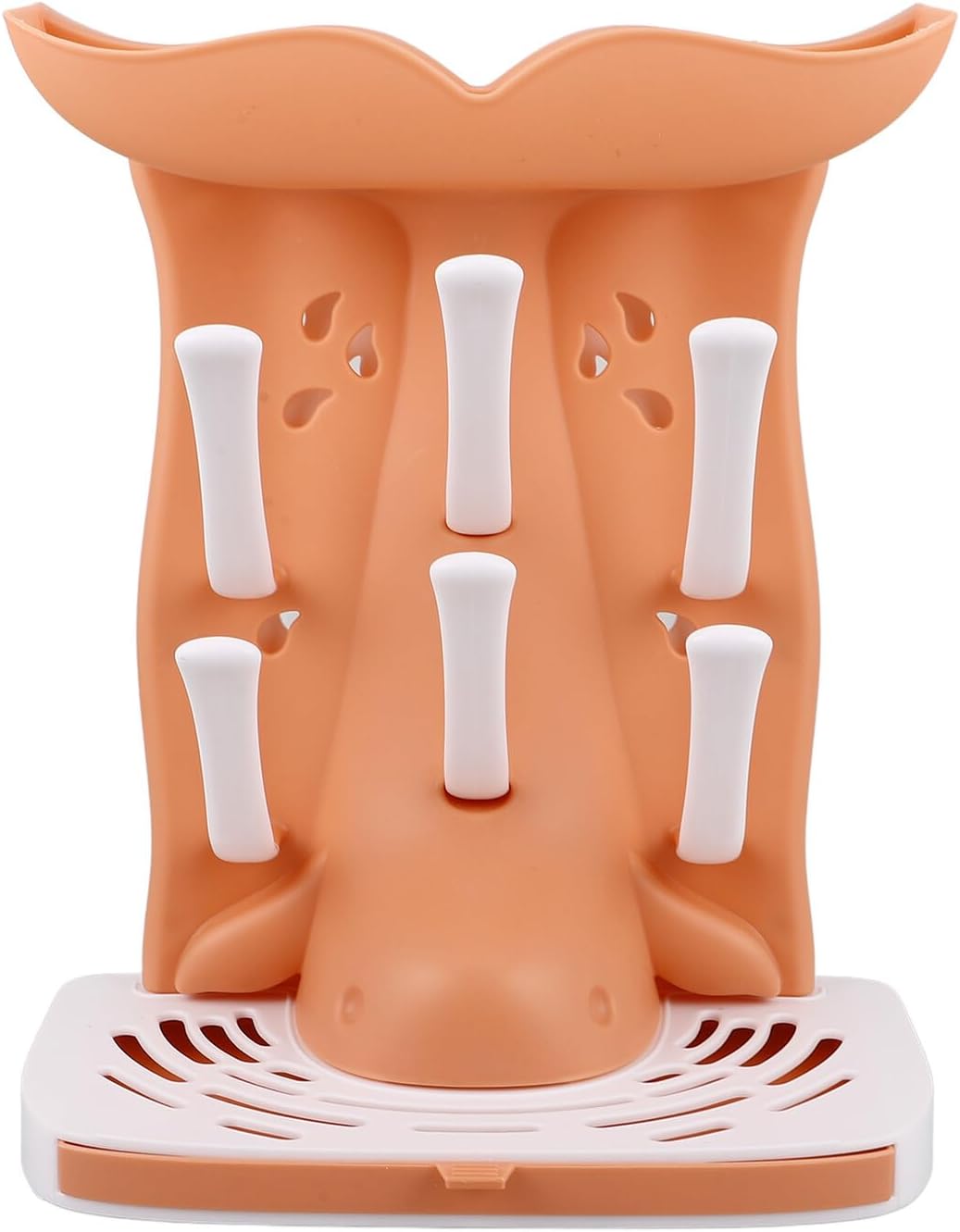 MERRYHAPY Nursery Bottle Drying Rack Bottle Draining Stand Space-Saving for Countertop Storage and Drying