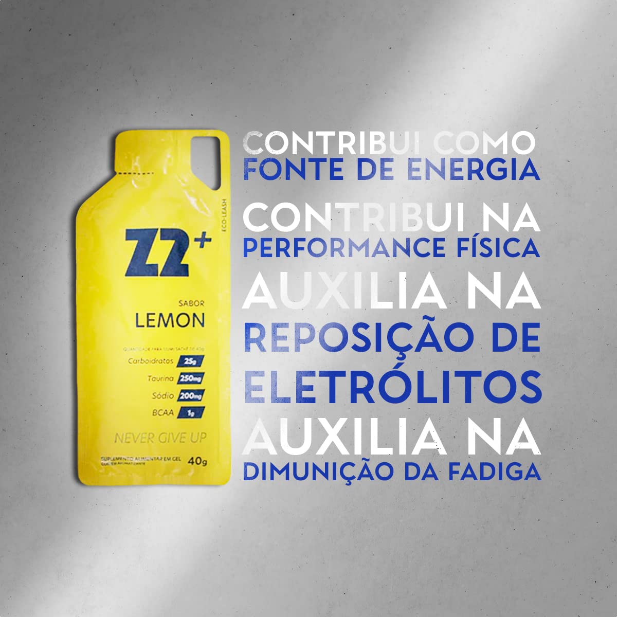 Energy Gel Z2 Sabor Lemon Caixa 10 Sachês | Amazon.com.br