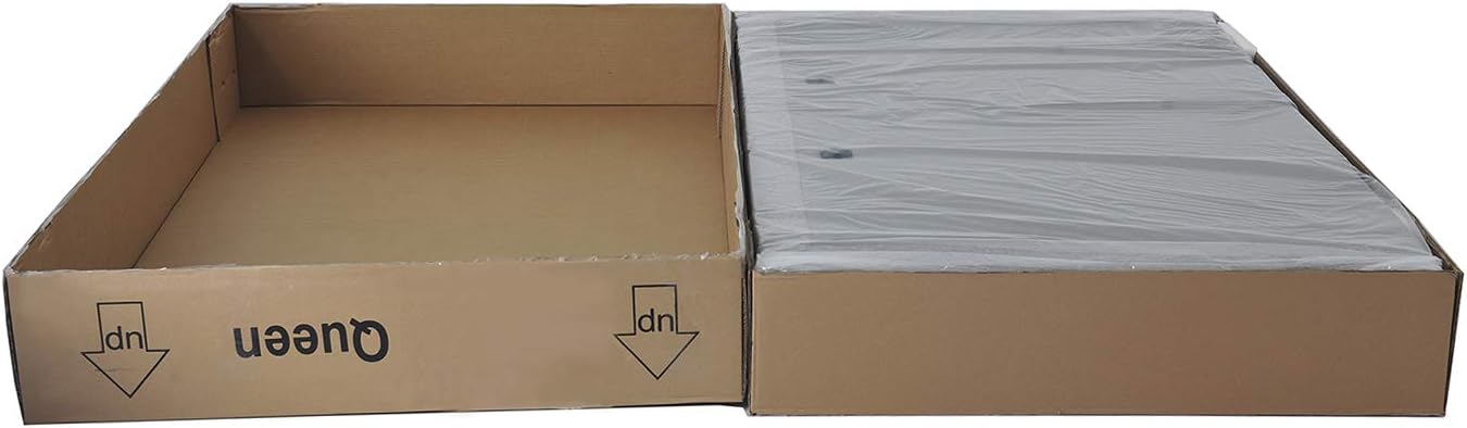 MLILY Foldable and Adjustable Electric Power Platform Bed Base Frame Upholstered Mattress Foundation with Wireless Remote LED Light Dual USB Ports Function Massage