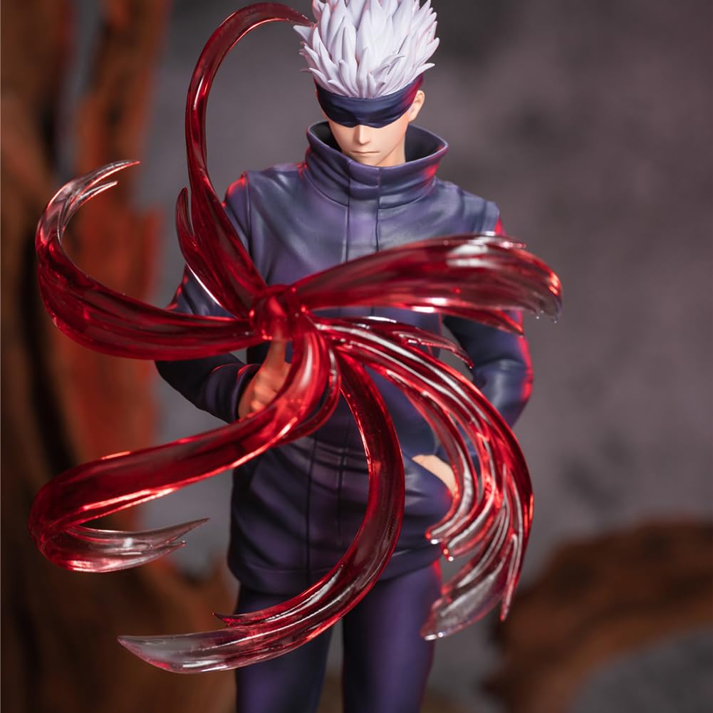 Zhongkaihua JJK Gojo Satoru Figure Cursed Technique Reversal Red Ver 30 cm Anime, statuetta in PVC, decorazione per la casa
