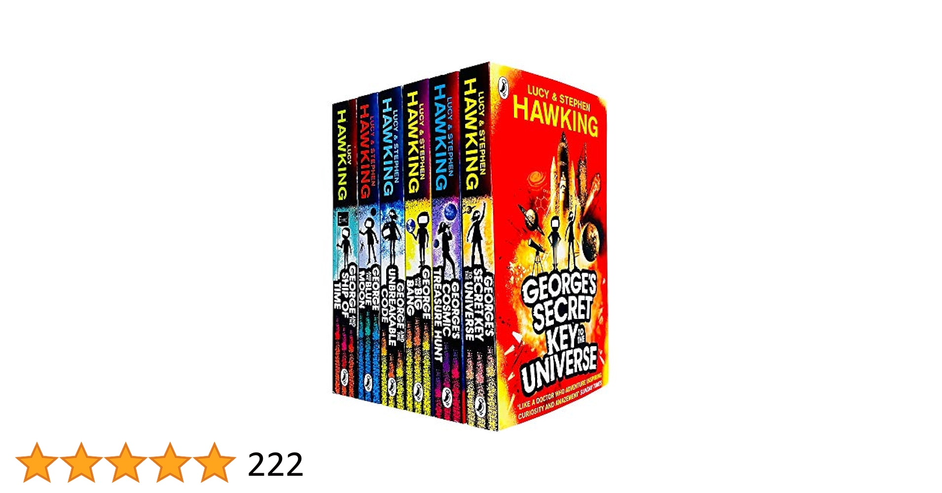 【洋書】Lucy & Stephen Hawking 6冊セット George's Secret Key to the Universe Complete 6 Books