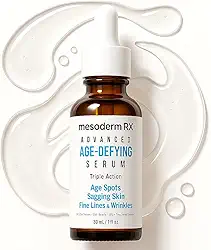 Mesoderm RX Sérum Anti-Idade Avançado, Tripla Ação Para Manchas Da Idade, Flacidez, Linhas Finas E Rugas, 1 Fl Oz