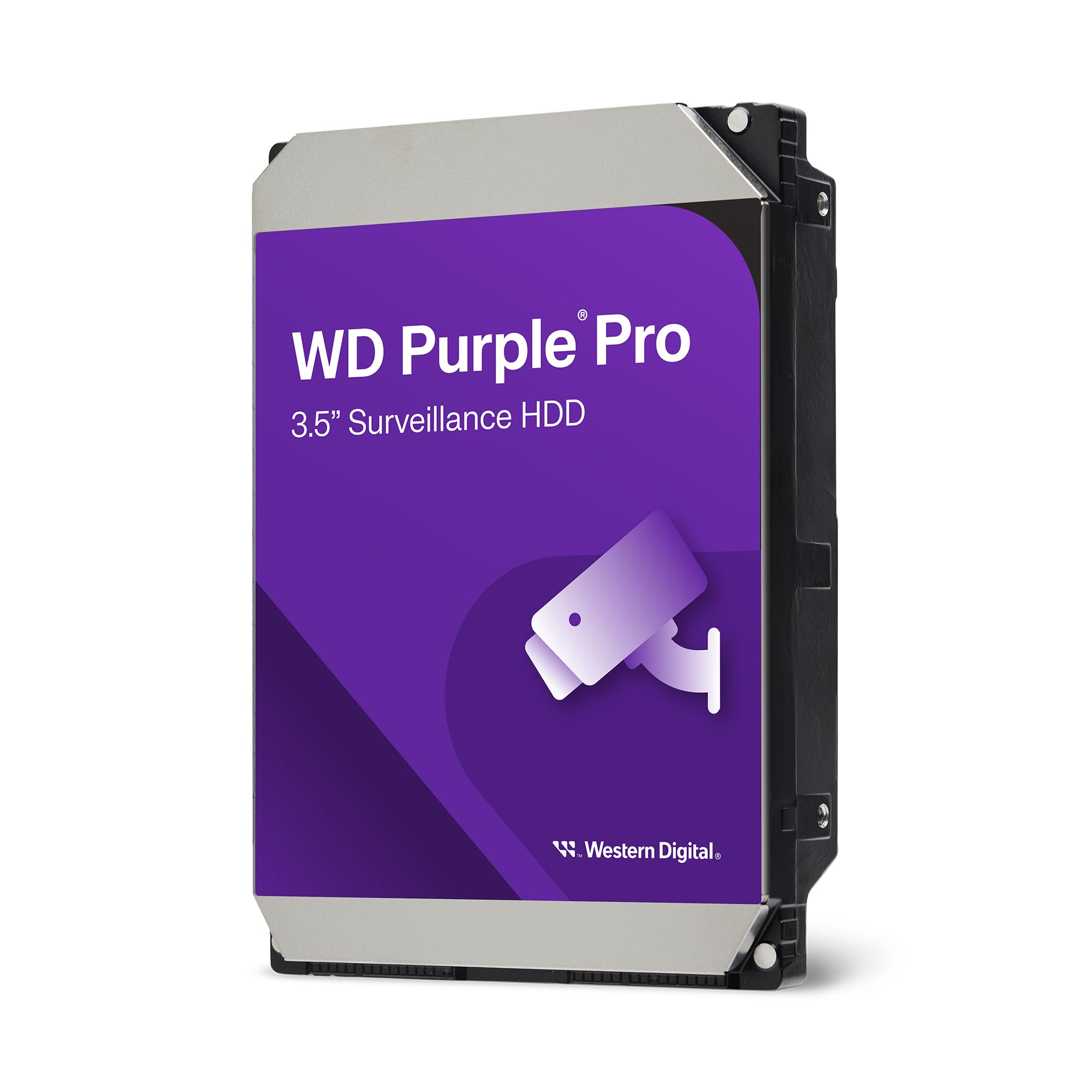 Western Digital 10TB WD Purple Pro Surveillance Internal Hard Drive HDD - SATA 6 Gb/s, 512 MB Cache, 3.5" - WD102PURP