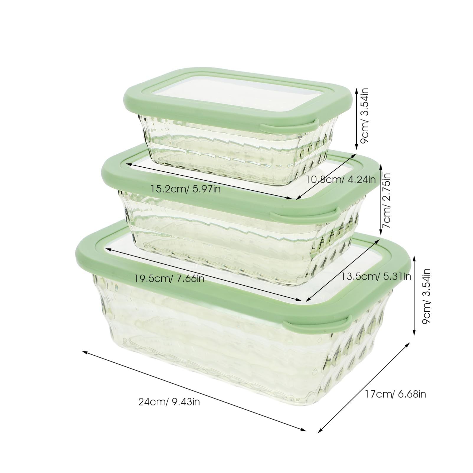 Organizador De Refrigerador: Contenedor De Almacenamiento Con Organizador De Refrigerador: Contenedor De Almacenamiento Con