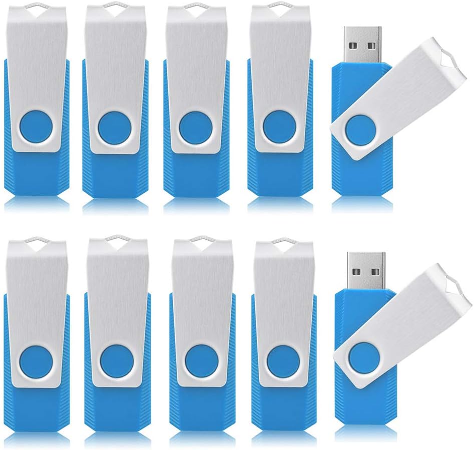 Flash Sale Buy 1 get 1 Aiibe 32GB 32G Flash Drive 10 Pack USB Flash Drive Thumb Drive 32GB USB 2.0 Flash Drives Bulk 32 GB USB Drive Keychain Design (Sky Blue) Flash Deals - 50% OFF Aiibe 32GB 32G Flash Drive 10 Pack USB Flash Drive Thumb Drive 32GB USB 2.0 Flash Drives Bulk 32 GB USB Drive Keychain Design (Sky Blue)