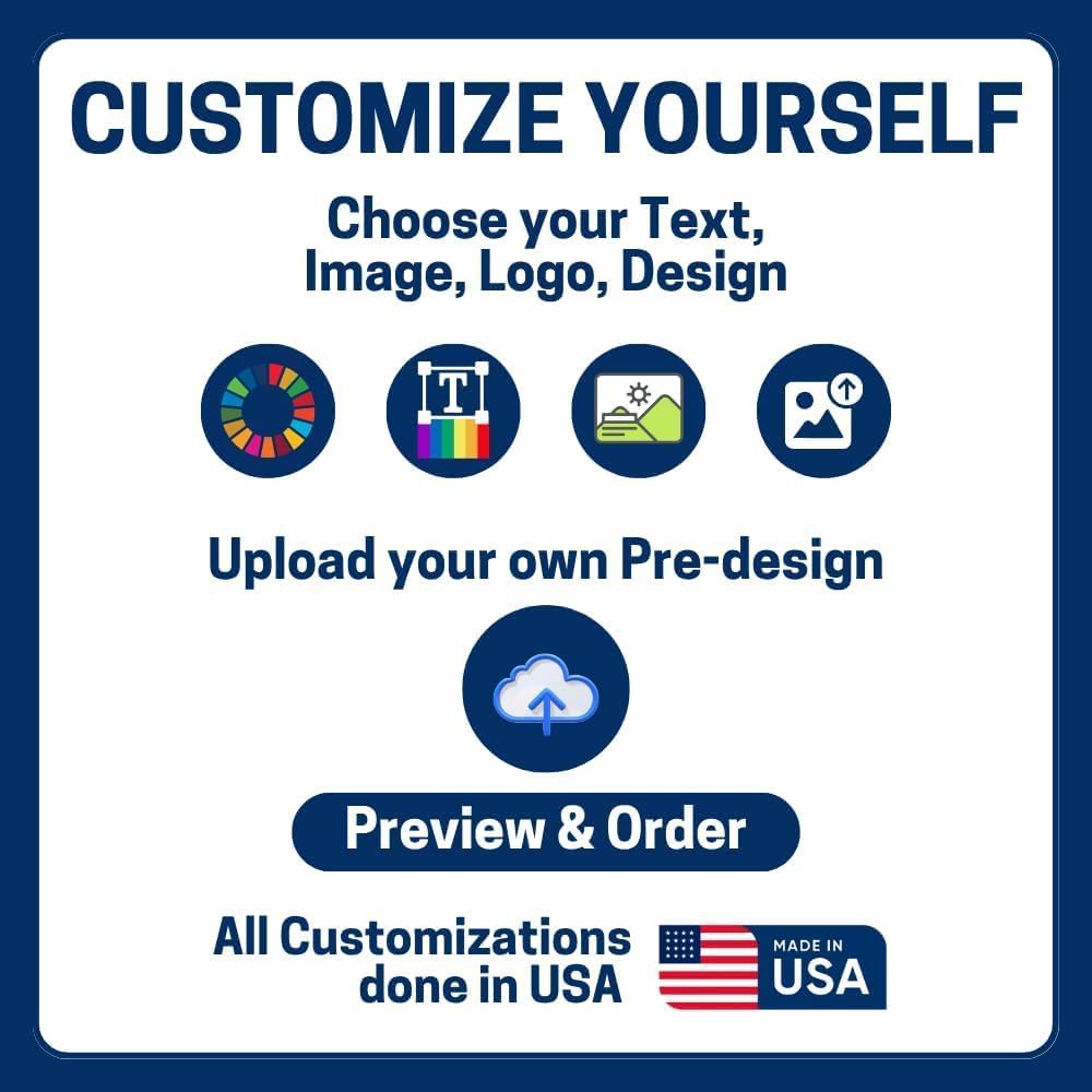 Custom Wall Canvas by DreamController - Personalized Wall Art with Your Photo, Text or Logo | Framed Art Decor for Home & Office | Made In USA | Fast Delivery | HD Print | Multiple Sizes | Set of 1