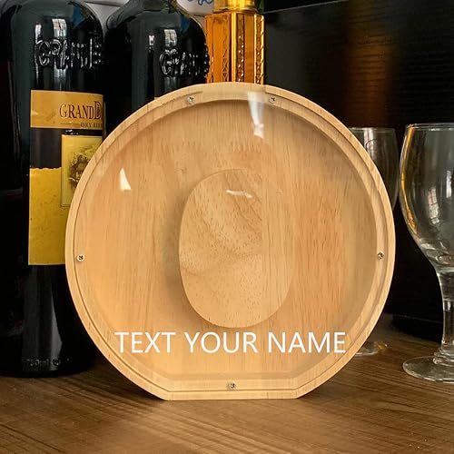 Miniatura 35 de TAONE Hucha personalizada para niños con grabado láser, alcancía de madera personalizada