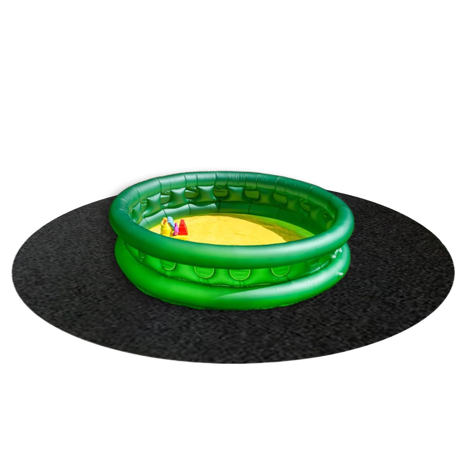 Alfombra y Bañera Protector Absorbente Grande | Base De Suelo Para Piscina Spa De 3,7 Metros Para en Suelo de Exterior, Pasillo, Césped, Balcón