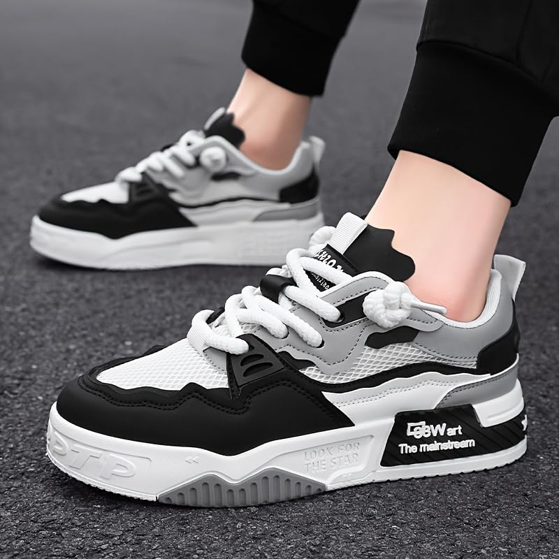 Men's Fashion Sneakers Casual Sports Shoes, All-Season Low Top Lace-Up Trainers for Everyday Wear, Sports & Outdoor Activities4