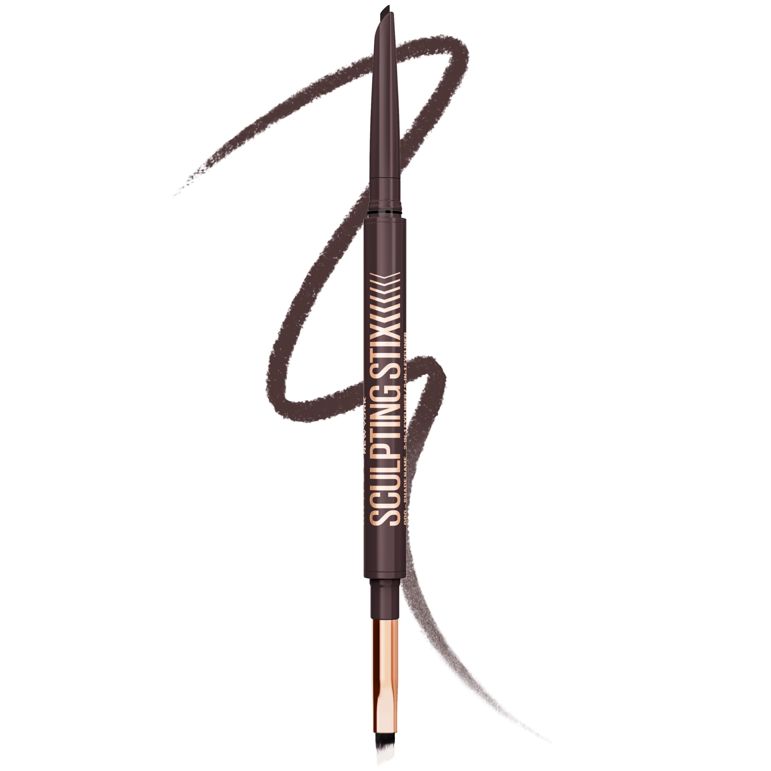MAYBELLINE NEW YORK SCULPTING STIX 015 SMOOTH ESPRESSO, kredka do oczu, 5,5g