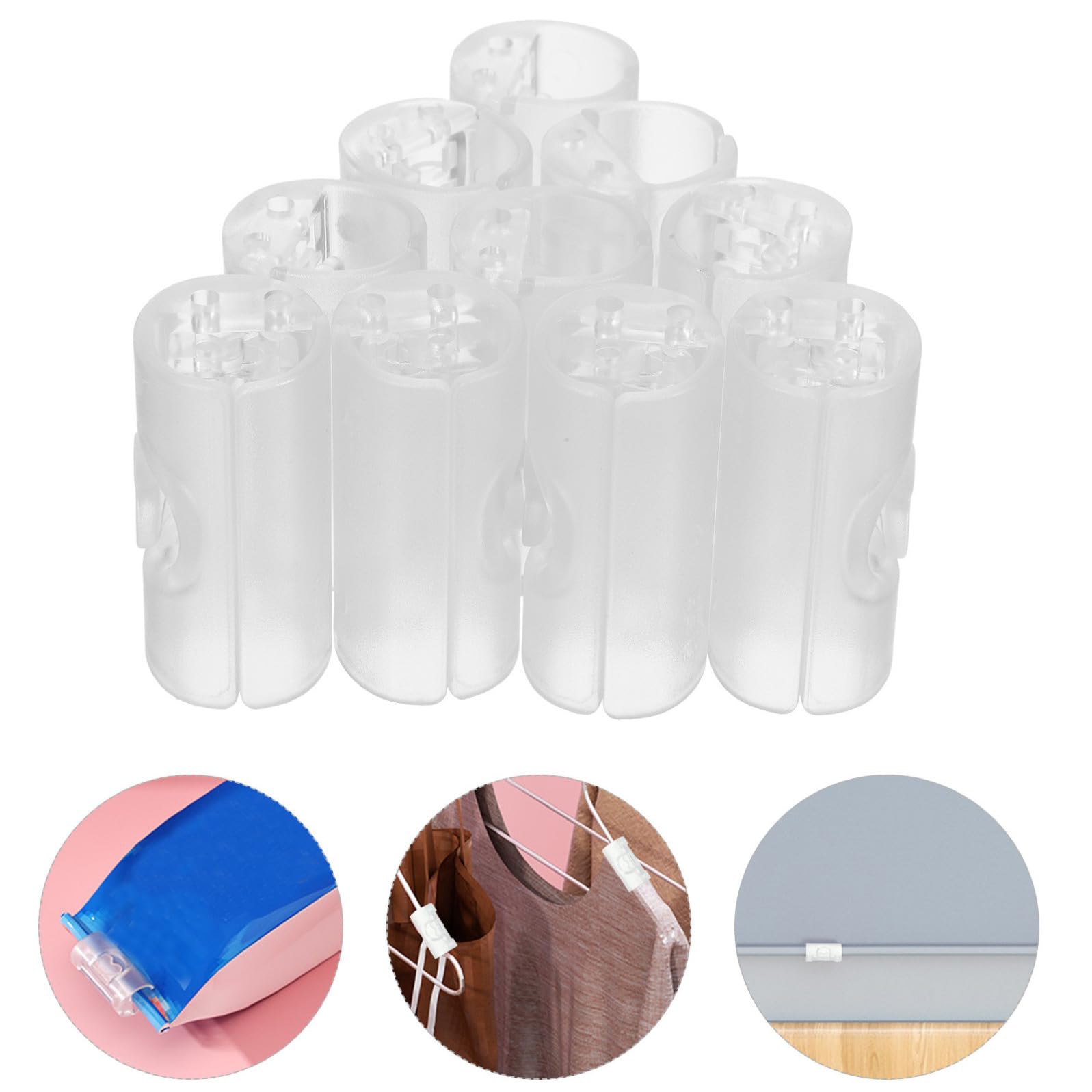Cabilock 5 Sätze Blatthalter Feste Verschlüsse Für Hotels Bettsackfixierer Spannbettlaken Halter Spannbetttuch Halter Bettbezug Bettlaken-Clip Sofamatten-Clips Abs Transparent 20 Stück * 5