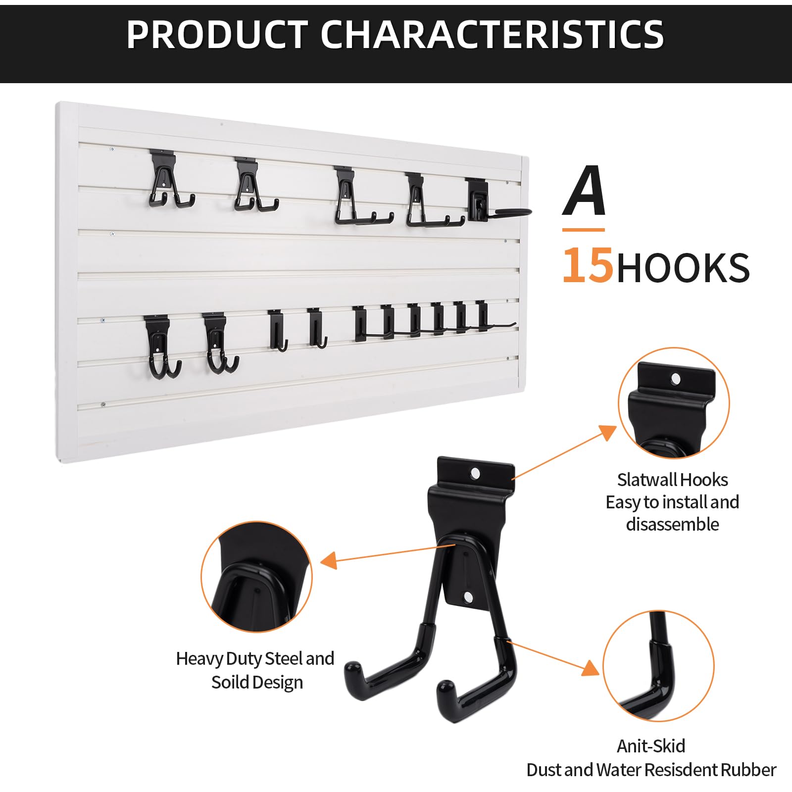 Wall Panels Flow Wall Hooks Garage Slat Wall Flow Wall Piece