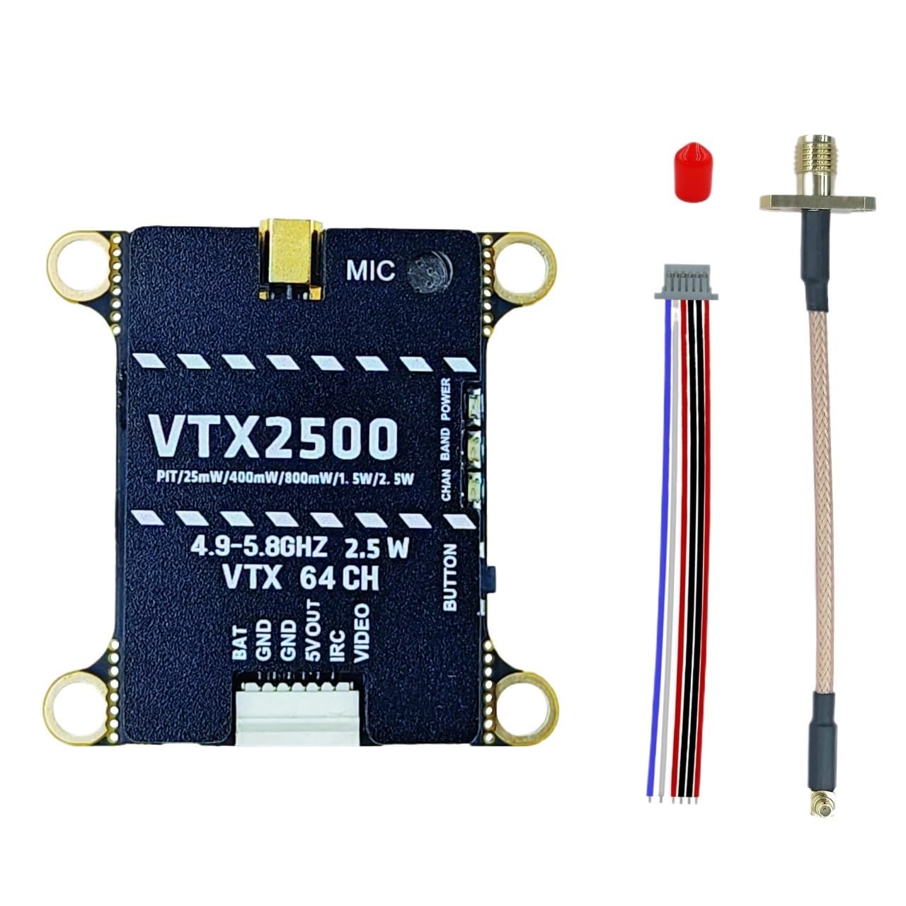 Kompatibel für DAKEFPV VTX 4.9-5.8G 1.6-10W