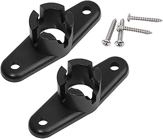 AsrMyjcx Pack of 2 awnings ball end bases replacement part attachment practical with screws