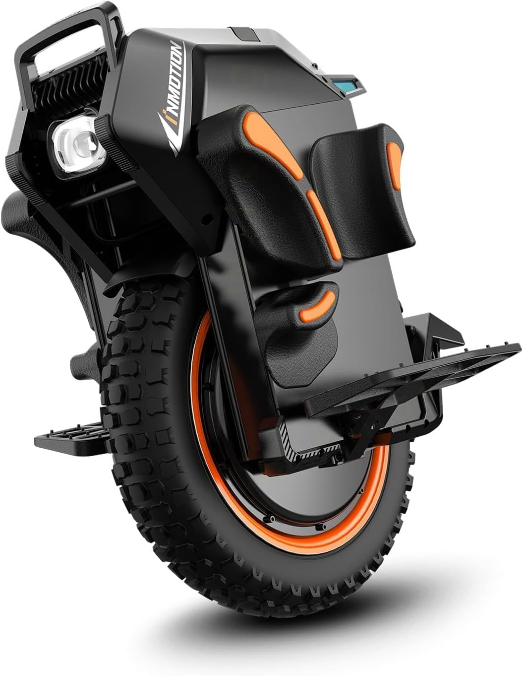 INMOTION Gyroroue Electrique V14 50S Adventure, Adulte, Noir, Moteur 4000W, Autonomie jusqu'à 120km, Vitesse bridée 25km/h, Pneu Gonflable 16''