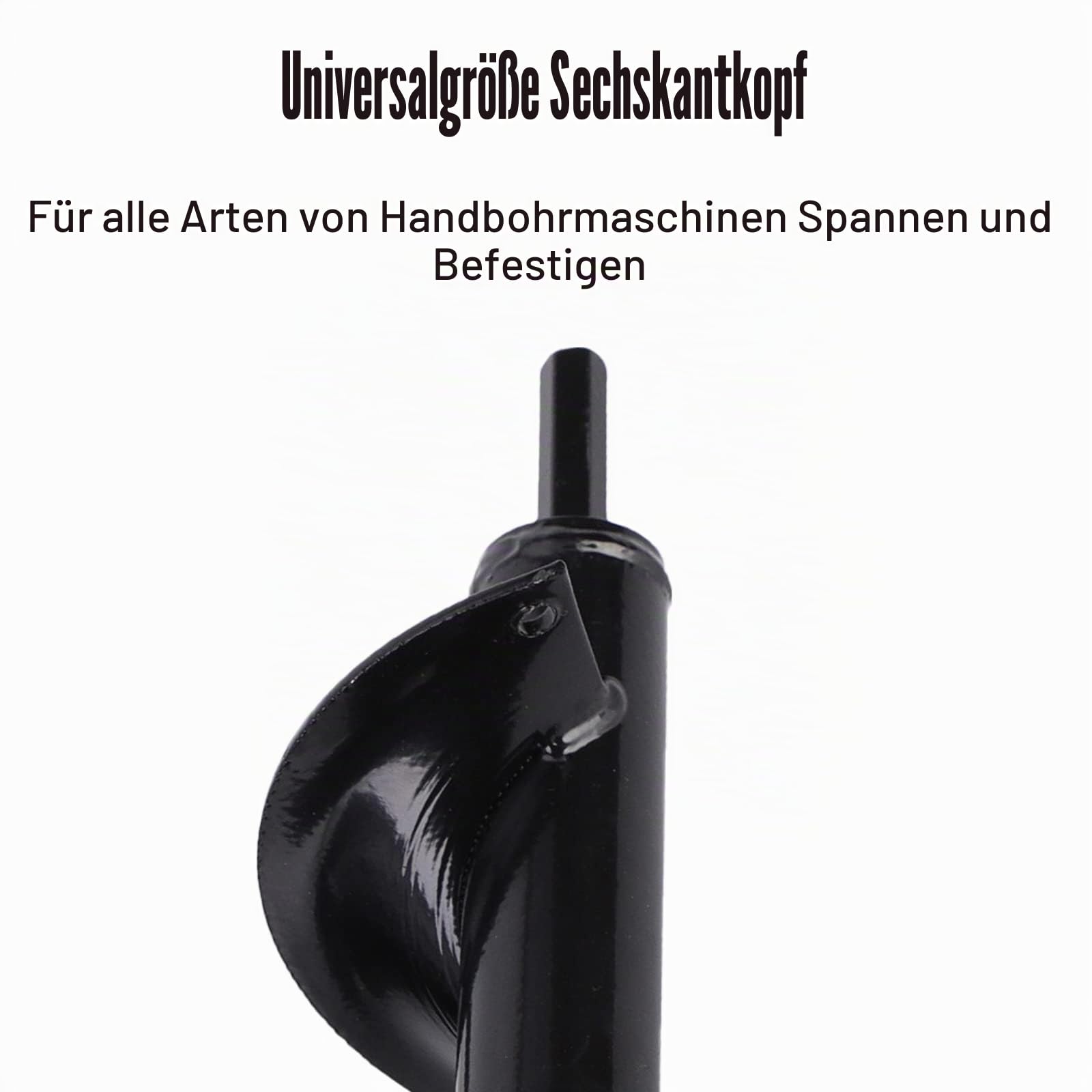 Garten Erdbohrer für Blumenzwiebel, Gartenbohrer Akkuschrauber für Pflanzen, Turboplanter für bohrmaschine Erdbohrer für bohrmaschine, Pflanzbohrer akkuschrauber Stahl Bohrer