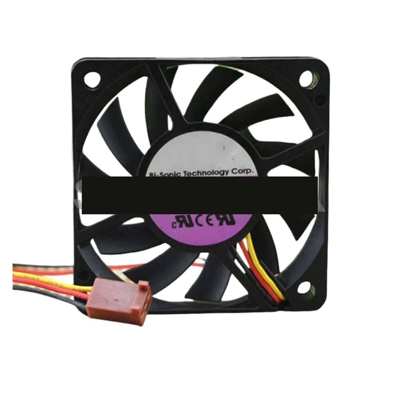 JJKKOZVQF BS601012H B 12V 0.21A 6CM 6010 3WIRES COOLING FAN
