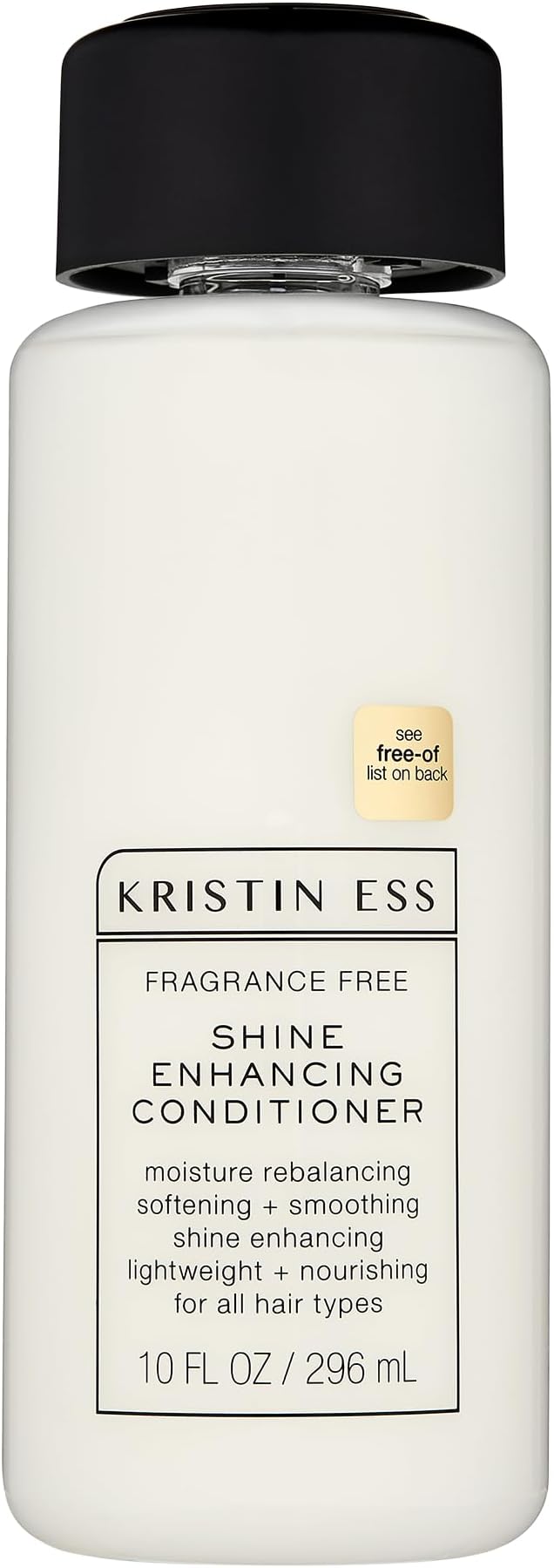 Hair Fragrance Free Shine Enhancing Conditioner for Moisture, Hydration + Shine, Vegan, Paraben, Sulfate, Phthalate and Silicone Free, Gluten Free, 10 fl. oz.