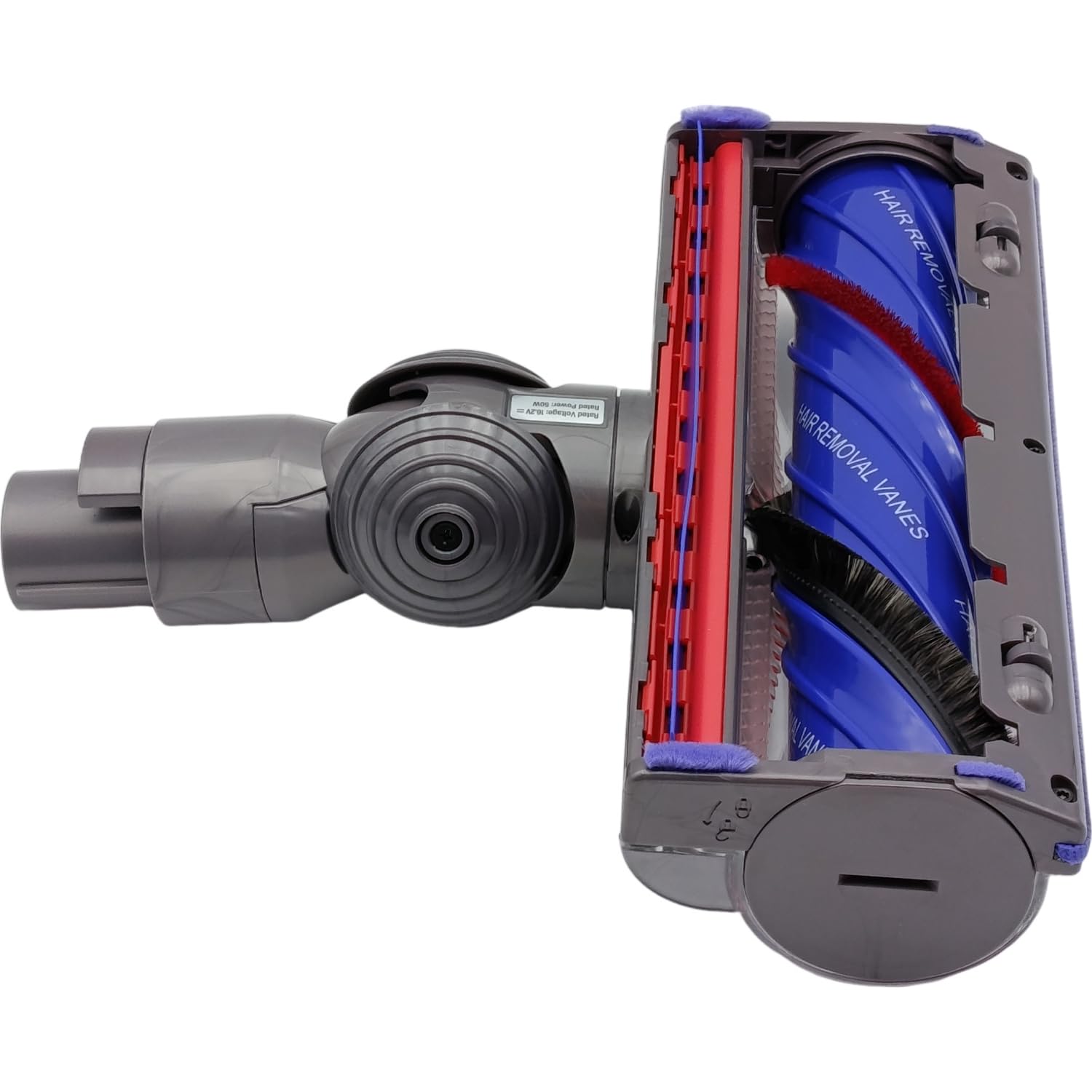 Motorbar Boquilla de suelo 972182-01 compatible con Dyson V8 V10 V11 V15 | Boquilla de suelo Motorbar con aletas de depilación, sustituye a 972182-01/972163-01 para alfombras y suelos duros.