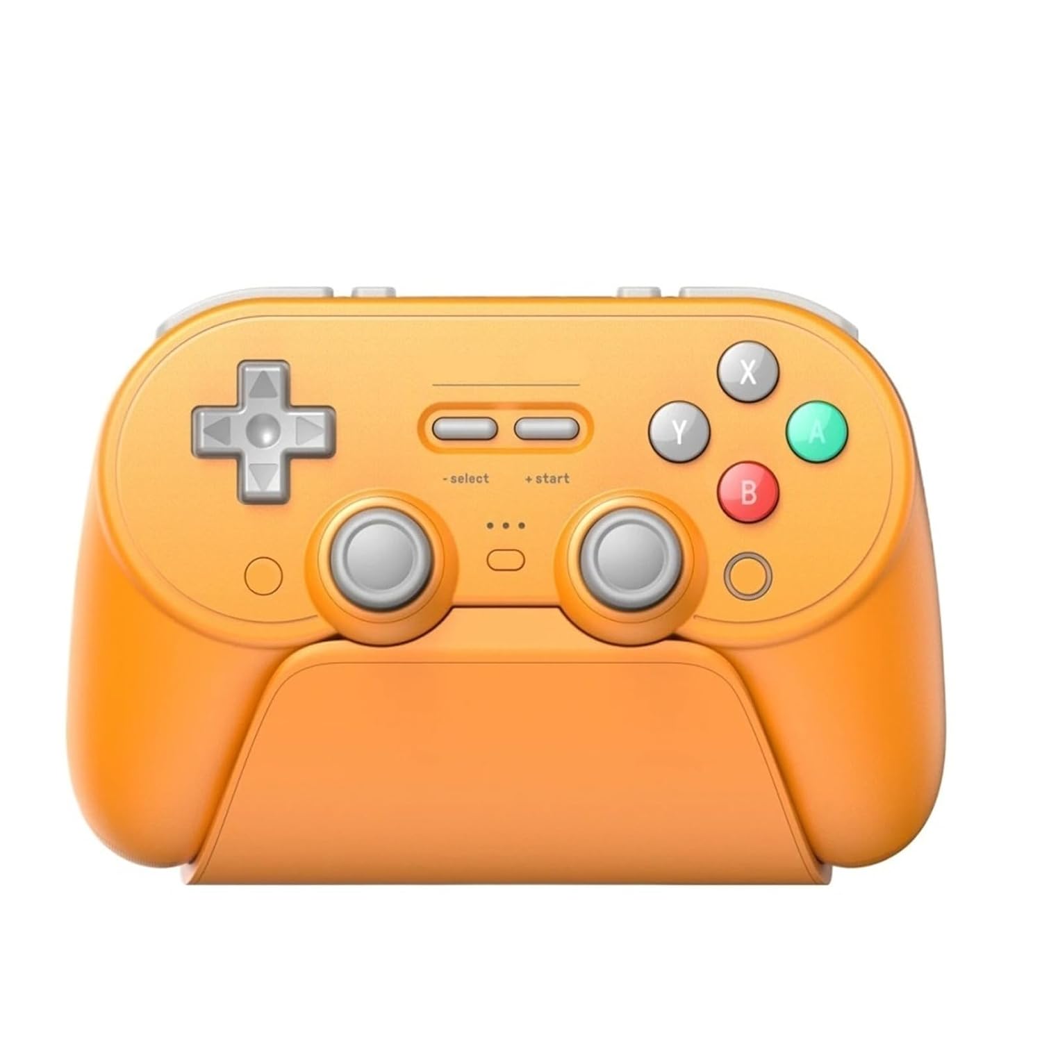 Compatible For Gaming Consoles, Windows & Apple Devices Wireless Gamepad With TMR Joysticks(Orange)