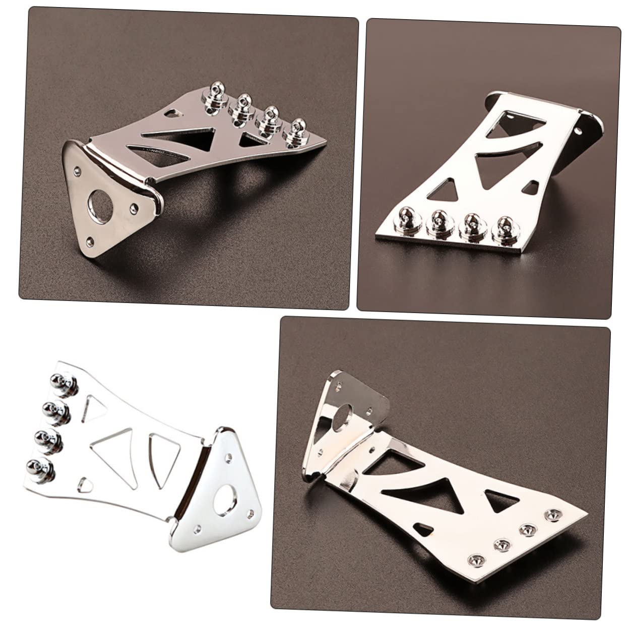 ifundom 2pièces Banjo Tailpiece Pour Guitare Accessoire Durable Et Léger Pour Banjo Cordes Avec Design Élégant