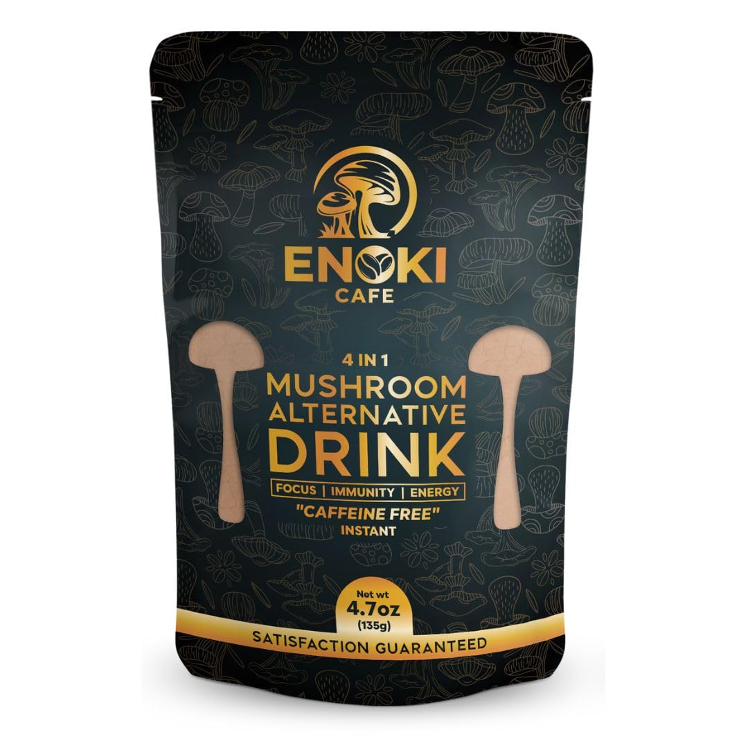 Amazon.com : Enoki 4in1 Mushroom Alternative Drinks | Caffeine