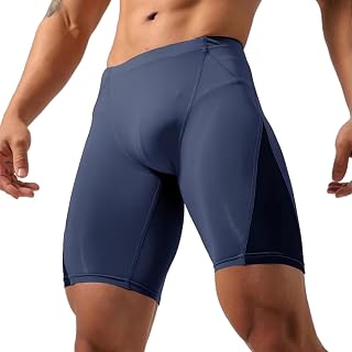 FQZWONG Men Shorts Fashion Sport Shorts Casual Gym Trousers Workout Hiking Pants Summer Elastic Waist Short Pant with Pocket