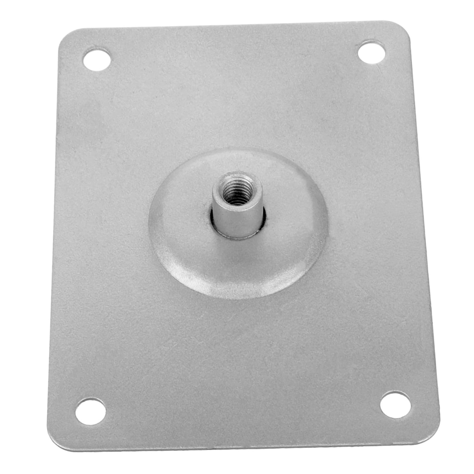 ibasenice Drum Pad Stand Accessories Drum Mute Pad Mounting Plate Square Leg Mounting Plate