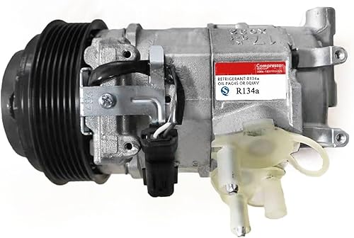 Miniatura 2 de Compresor de CA automático compatible con Jeep Commander 3.0 CRD 2005-2010 X175299 55111415AB 55111 415AB 447260-8730 4472608730