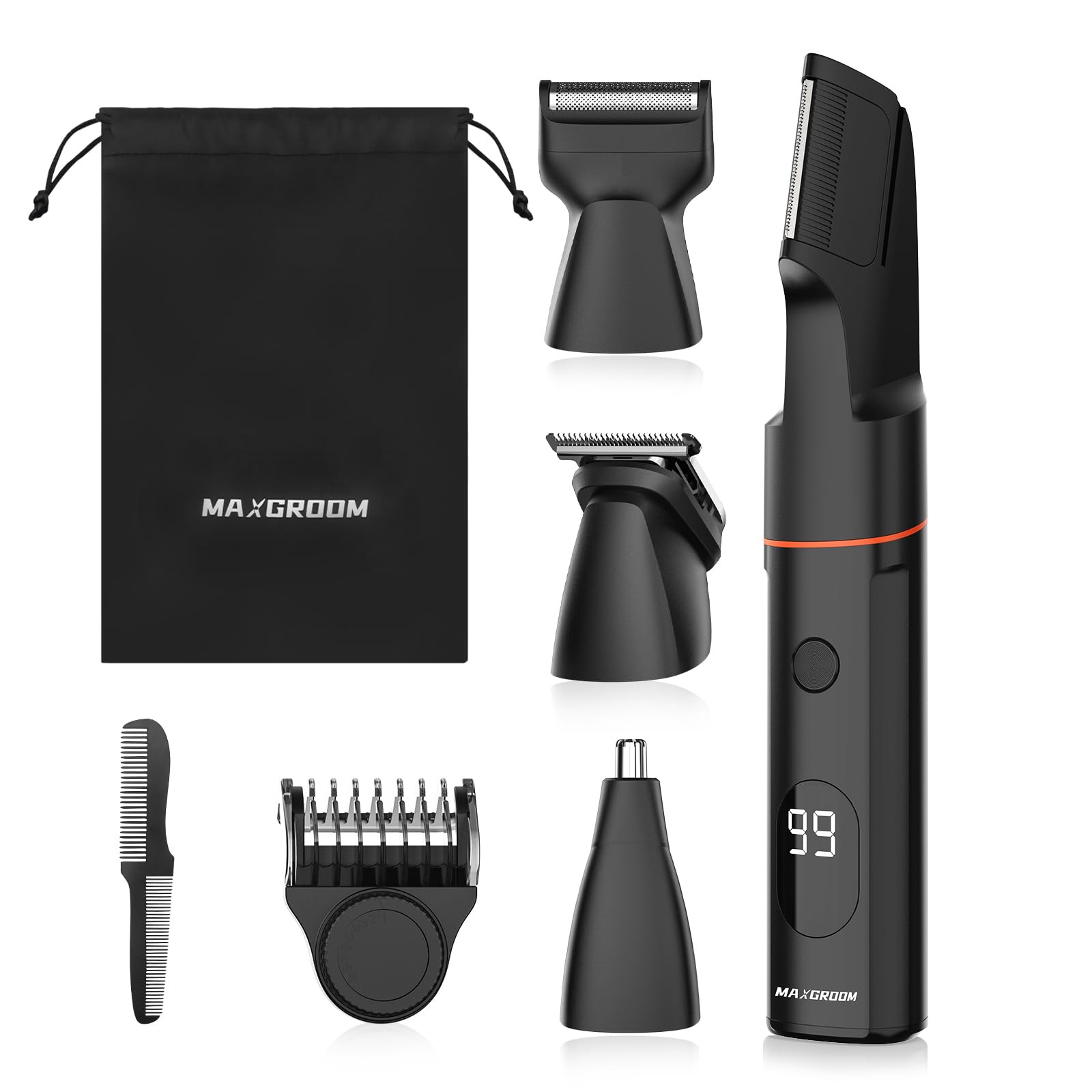 MAXGROOM ボディシェーバー メンズ 電動シェーバー ボディートリマー 4 Amazon.co.jp: MAXGROOM ボディシェーバー メンズ 4in1 ボディ