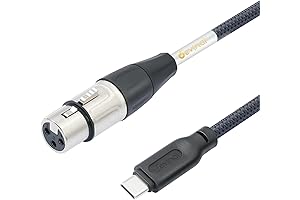 Devinal XLR Female to USB C Cable: Connect Your XLR Microphone with Ease