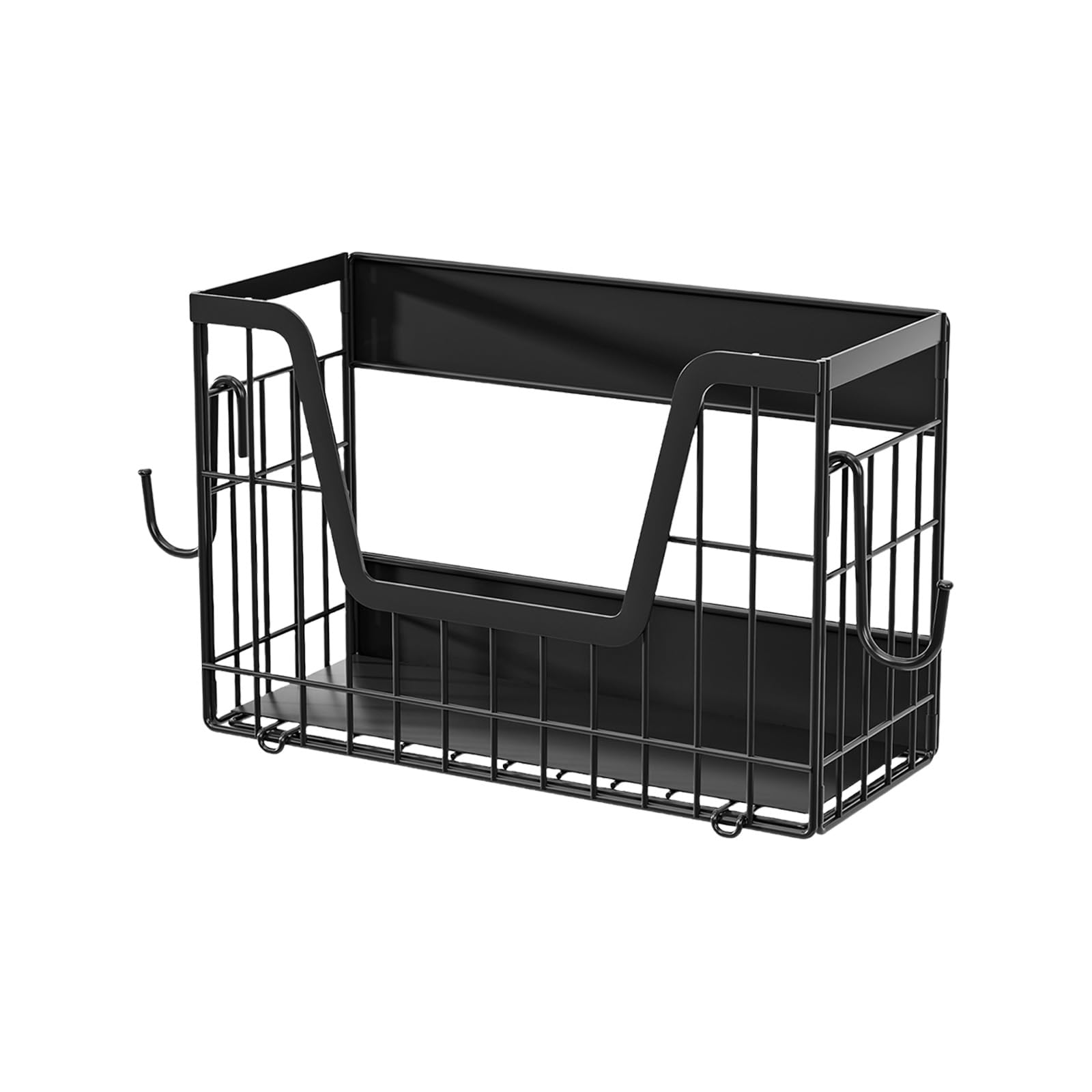 Organizador de refrigerador, cesta de alambre plegable, cesta de almacenamiento para nevera, estante de ahorro de espacio para el hogar, cocina, oficina, especias