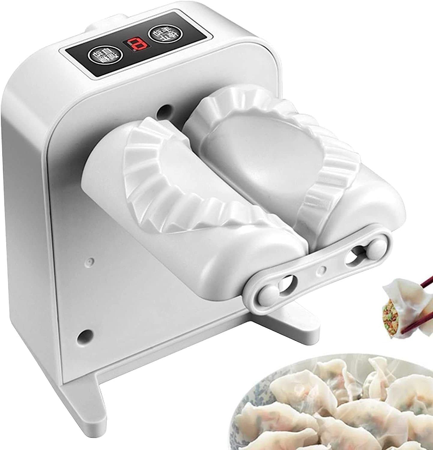 Electric Dumpling Maker, Household Automatic Dumpling Maker Mould, Quick Dumpling Empanadas Pierogi Maker Tools, Kitchen Gadget for Home, Kitchen, Restaurant