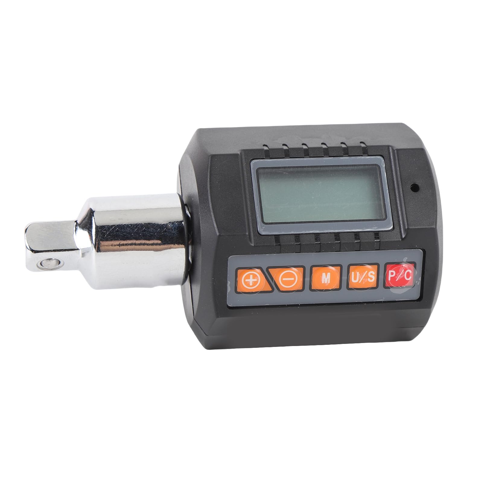 Marhynchus Cyfrowy Adapter Skrętny, ABS Cyfrowy Adapter Klucza Skrętnego 20 do 200 Nm 0,1 Nm Wyświetlacz z Podświetleniem LED Sygnał Dźwiękowy Automatyczne Wyłączanie w Przypadku Wąskich Obszarów