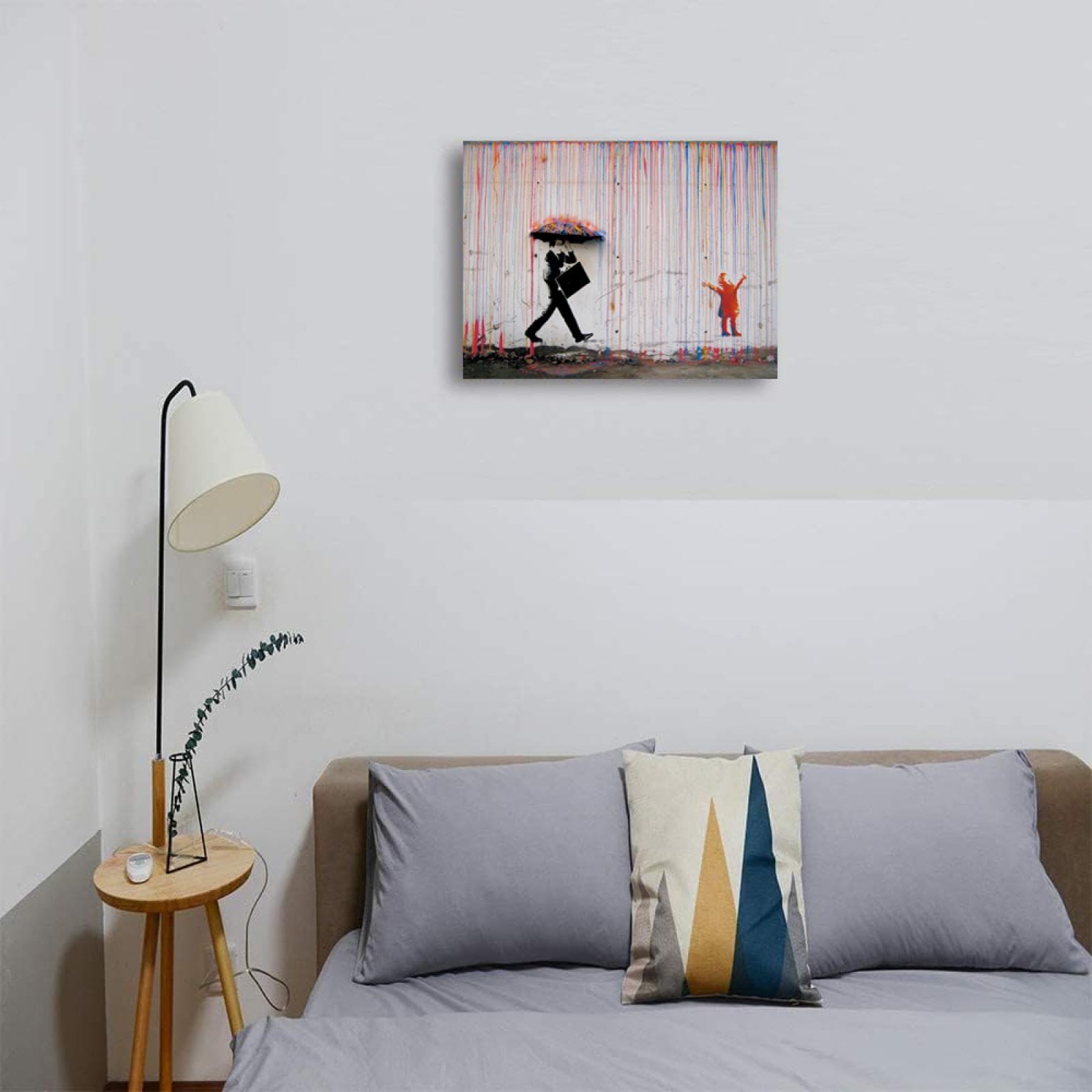 バスルーム装飾ウォールアートキャンバスプリントV98 36