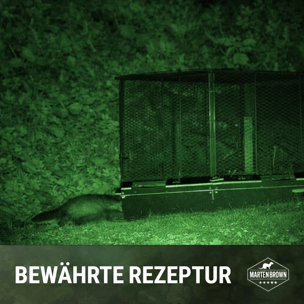 Martenbrown® Diebe der Nacht środek wabiący do kun, lisów, borsuków, szopów praczy, substancja wabiąca pułapkę na kuny, pułapka na kuny, pułapka na kuny, 500 ml