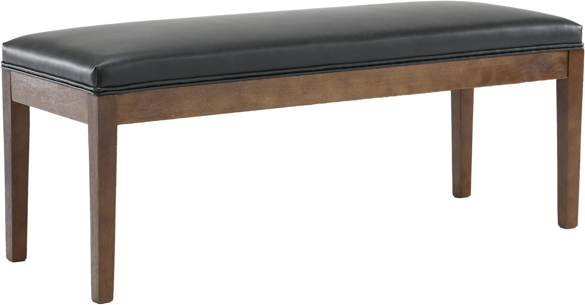 Intercon Kona Backless Dining Bench with PU Seat Table