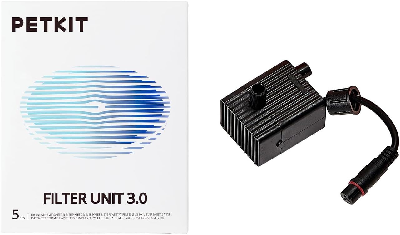 PETKIT Replacement Filter Units 3.0 and Pump for PETKIT