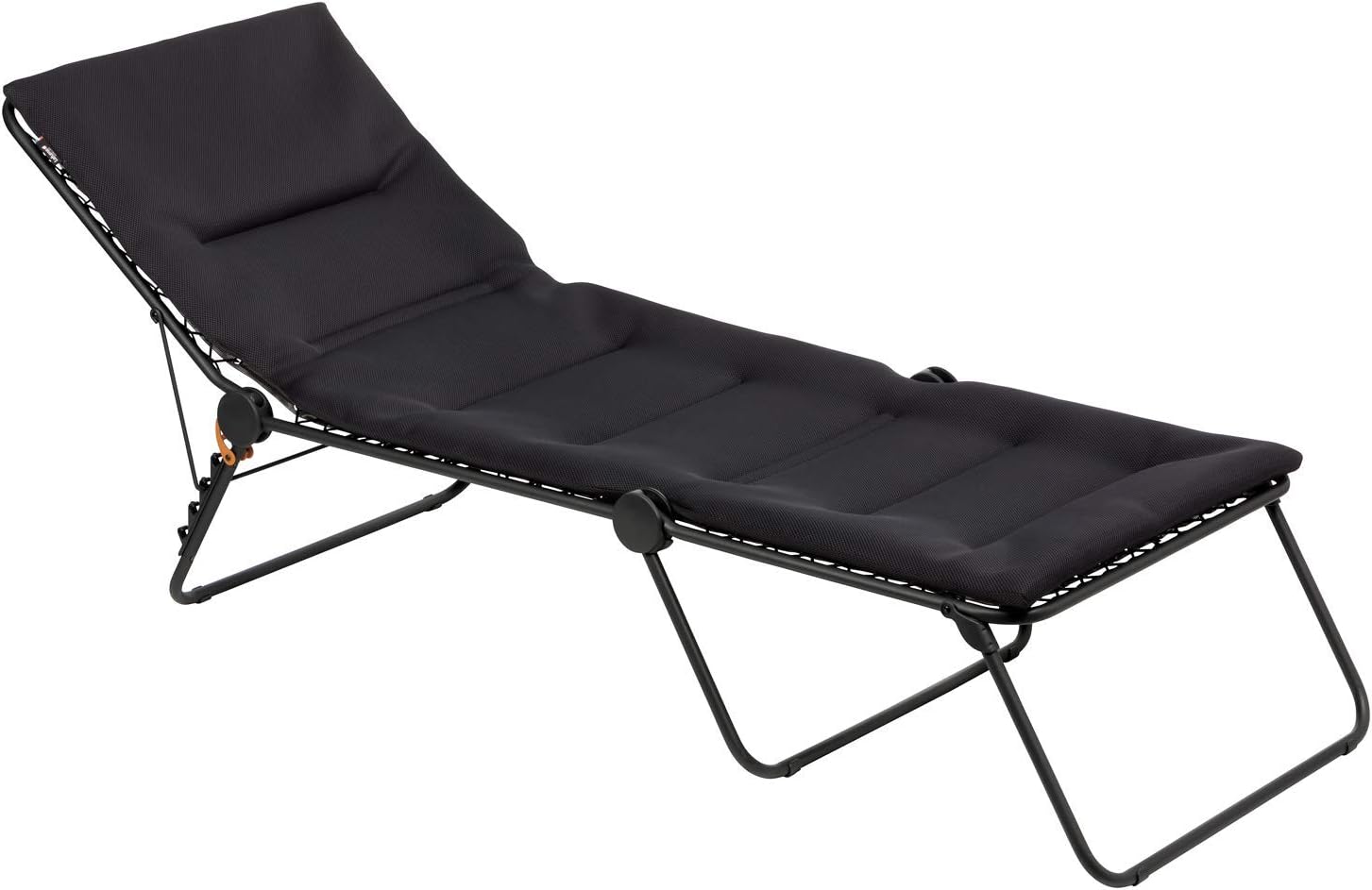 Mobilier Sunbed, Foldable, Adjustable backrest, Lace System, Siesta L, Air Comfort, Colour: Steel, LFM2851-6135