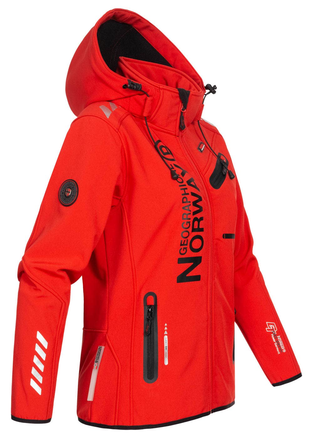 Geographical Norway Damen Softshell Funktions Outdoor Regen Jacke Sport