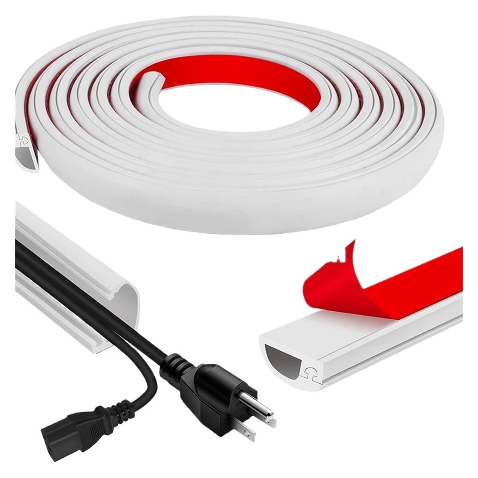 Canaleta plástica for corrector de cables