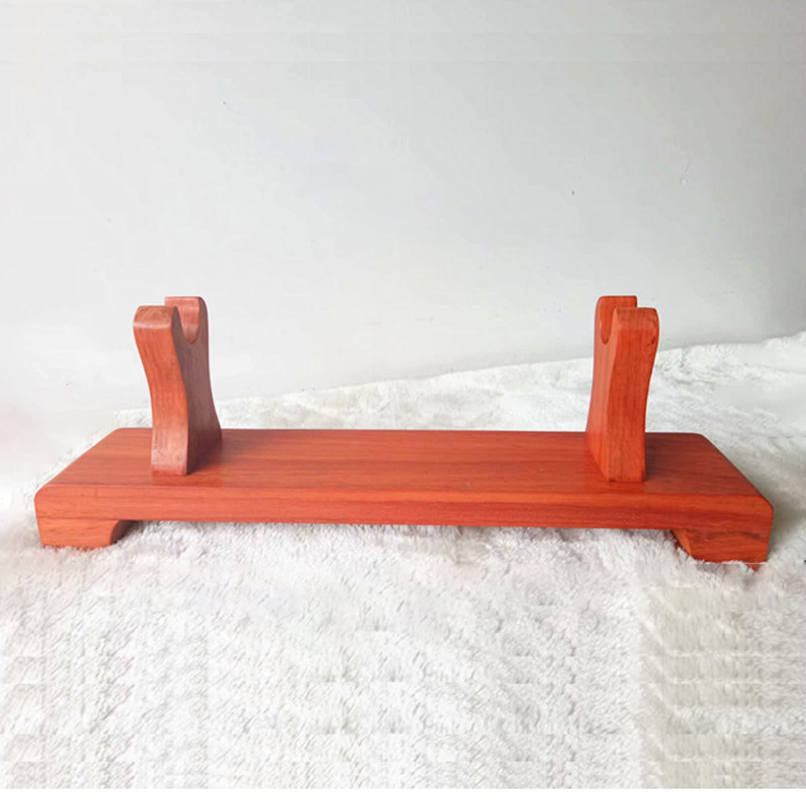 CVJdfhRE sword stand， Samurai Display Stand Supports Katana Wakizashi Swords Weapons Decorative Stand- Mahogany