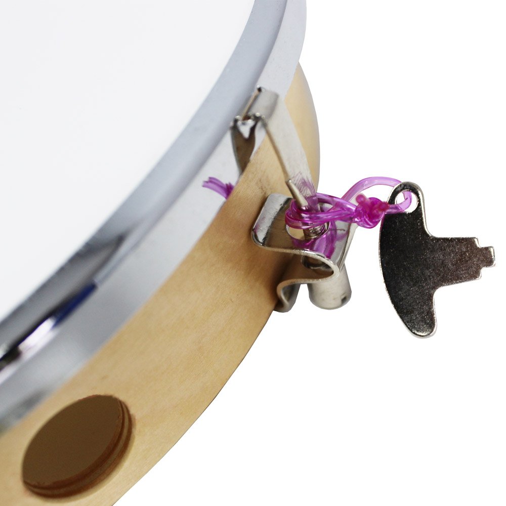 Percussion Plus - Pandero (10 pulgadas, 25,4 cm)